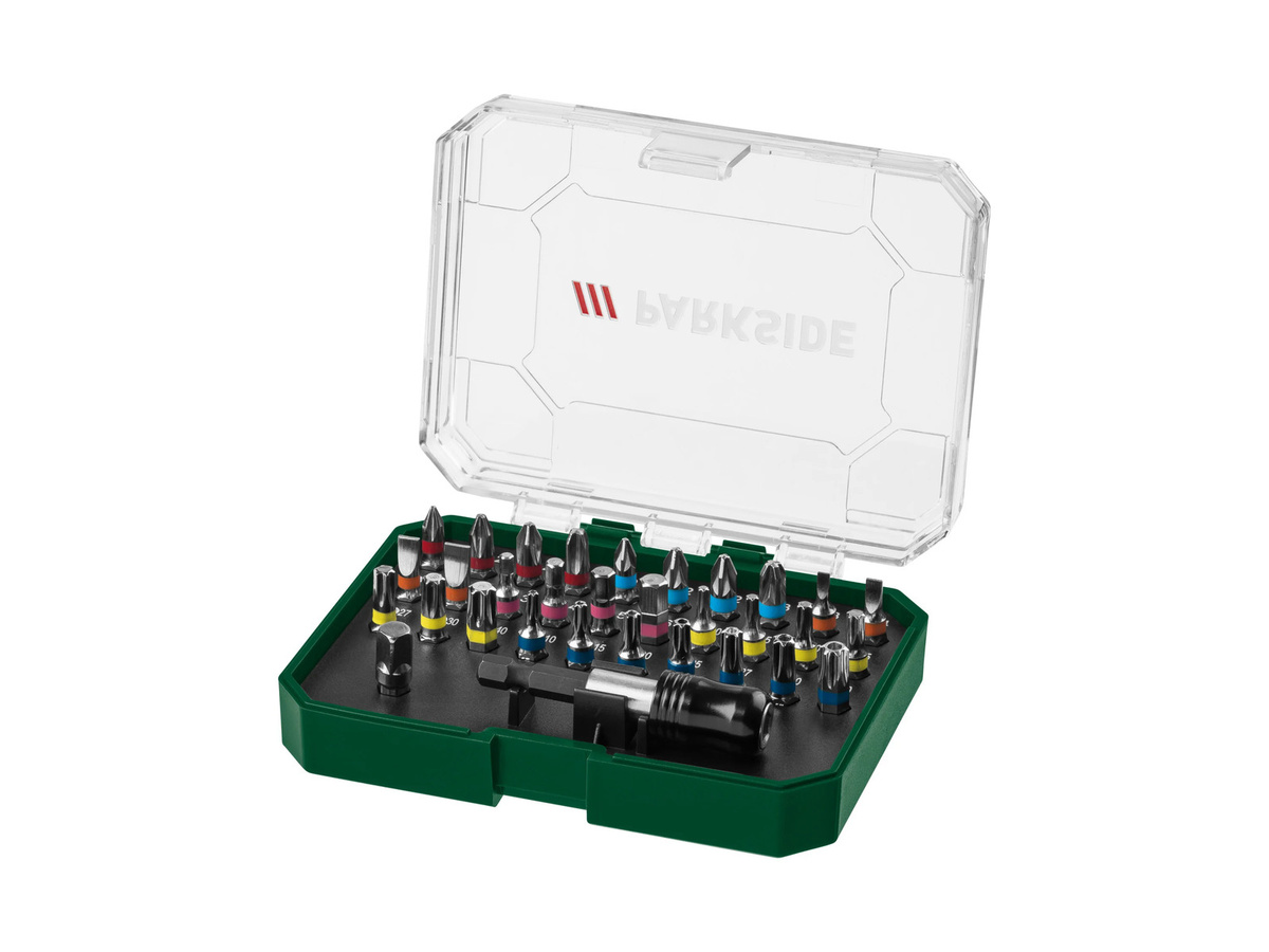 Parkside Bit-Set 32-teilig, Multicolor, 25 mm - Bild 2