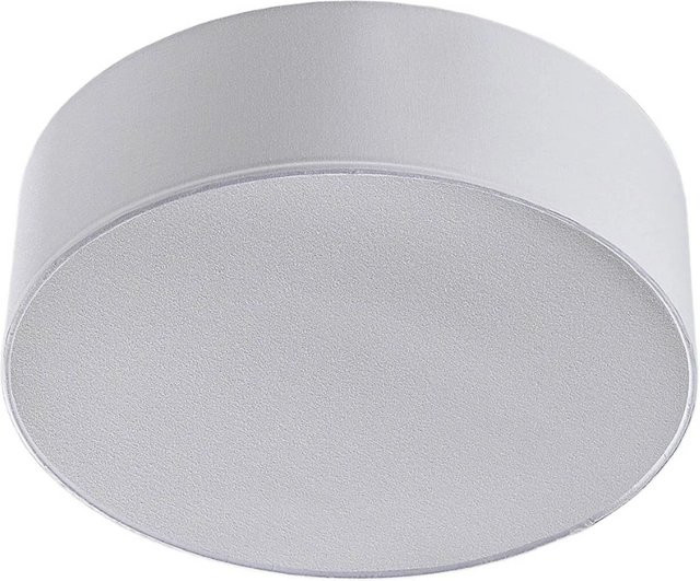 Lindby Deckenlampe Sebatin Modern Weiß aus Textil, 3-flammig, E27, Durchmesser: 40 cm, Höhe: 17 cm - Bild 1