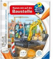 Ravensburger tiptoi Lernbuch Wieso? Weshalb? Warum? Komm mit auf die Baustelle für Kinder ab 4 Jahren - Bild 1