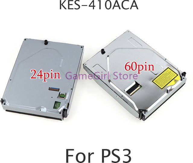 OCGAME Ersatz Blu-ray DVD ROM Laufwerk KES-410ACA für PlayStation 3 PS3 Fat Konsole in Silber - Bild 1