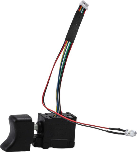 Elektrischer Bohrmaschinenschalter für Dayi A3/2106 kabellosen Elektroschrauber in Schwarz - Bild 1