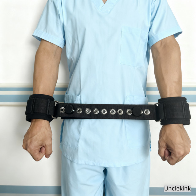 Unclekink Handgelenkstütze mit Magnetverschluss, Unisex, Schwarz - Bild 1