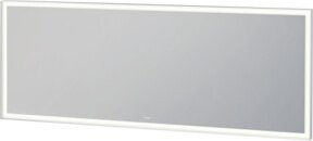 Duravit L-Cube LED-Lichtspiegel mit Sensor in Weiß, B: 180 cm, H: 70 cm, T: 6 cm, dimmbar - Bild 1