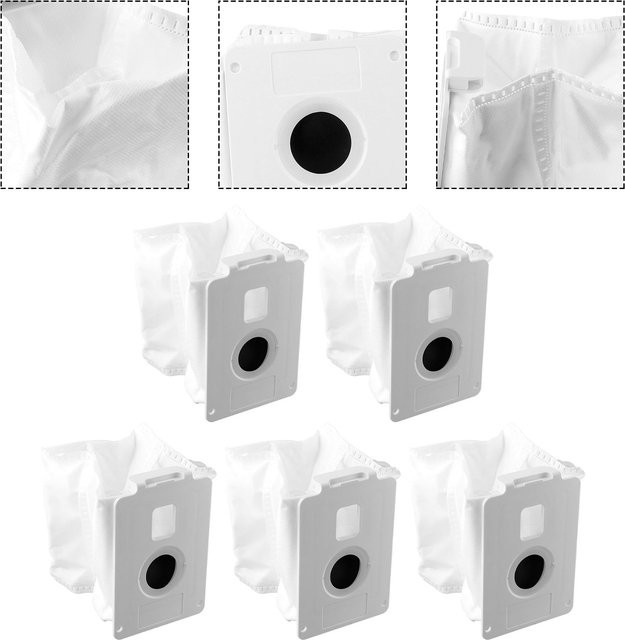 Vibratite Turm-Staubbeutel Set in Weiß, passend für Samsung CordZero A9T Roboter Staubsauger, Zubehör für Haushaltsgeräte, 3 oder 5 Stück - Bild 1
