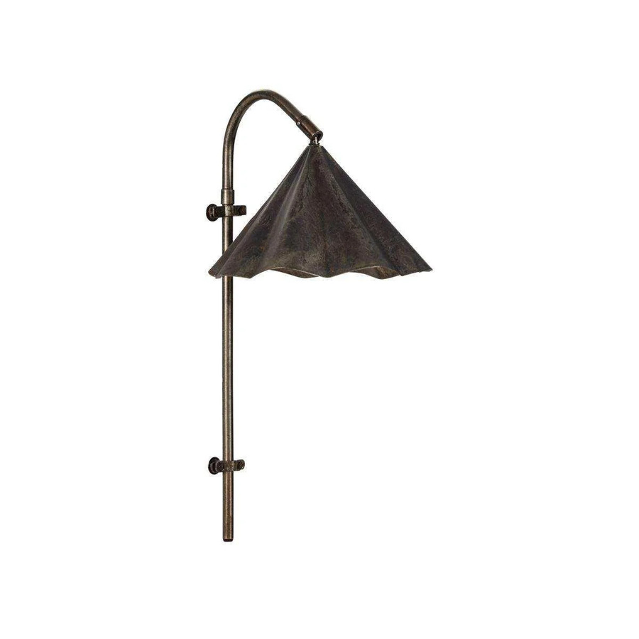 House Doctor Wandleuchte Flola in Antik Braun aus Metall - Bild 1