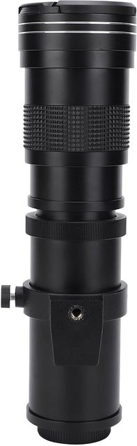 Shoemst Super Manuelles Tele-Zoomobjektiv für SLR-Kameras, Brennweite 420-800mm, Blende f/8.3-16, Schwarz - Bild 1