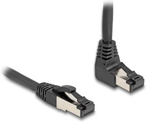 Delock 80399 RJ45 Patchkabel CAT 8.1 S/FTP Ethernet LAN Kabel Schwarz 0,50 m - Bild 1