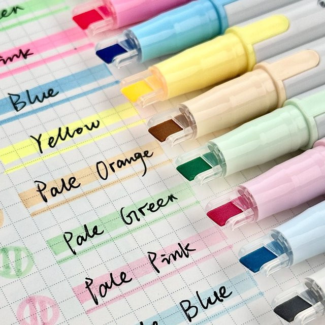 Pilot KIRE-NA Doppelkopf-Textmarker mit Soft-Tip und Dual-Track Technologie in Grün und Pink - Bild 1