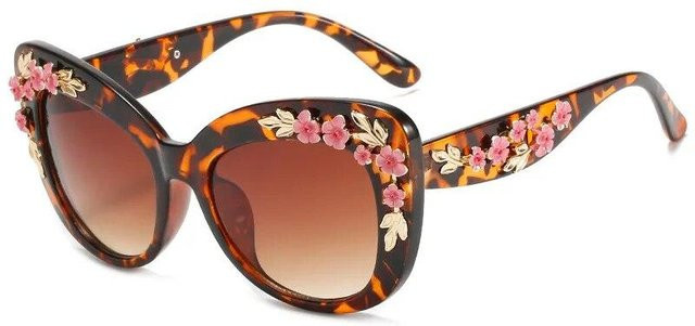 BEYIII Sonnenbrille Cat Eye, Damen, Vollrand, Kunststoff, Pink, Brown - Bild 1