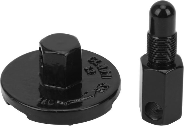 Kolbenstopper und Kupplungsexpander 14mm für Kettensäge zur Demontage von Kupplung und Schwungrad in Schwarz - Bild 1