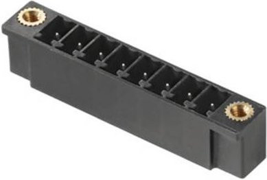 Weidmüller Stiftgehäuse-Platine BC/SC in Schwarz, 14 Polzahl, Rastermaß: 3.81 mm, 50 Stück - Bild 1