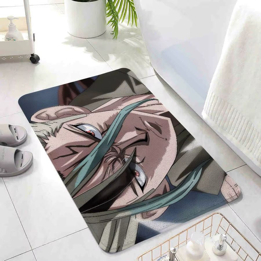 Dr STONE Saugfähige Bodenmatte in Multicolor als schmutzabweisende Fußmatte für Badezimmer und Küche - Bild 3