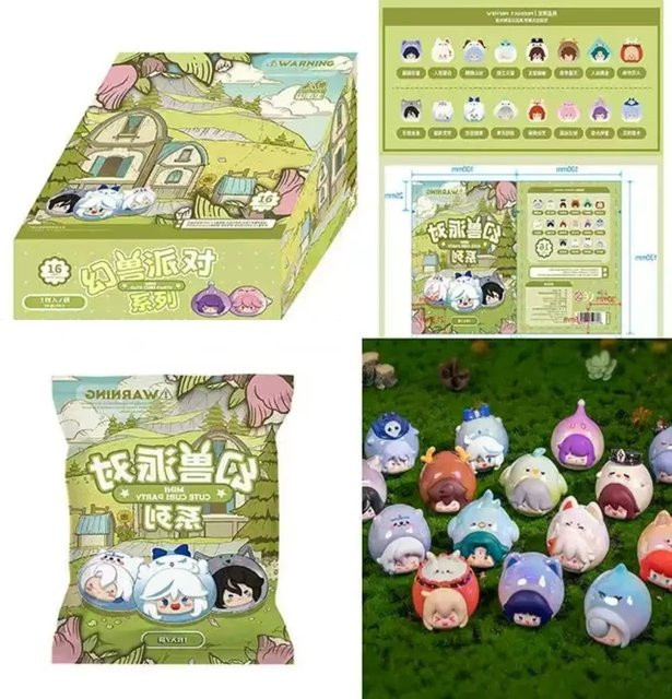 52TOYS Genshin Impact Furina Blind Box, Mini Anime-Figur, PVC-Puppen - Bild 1