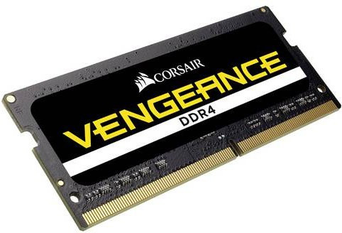 Corsair Vengeance DDR4 SO-DIMM 32GB Kit (2x16GB) 2666MHz CL18 Notebook-Arbeitsspeicher in Schwarz - Bild 1