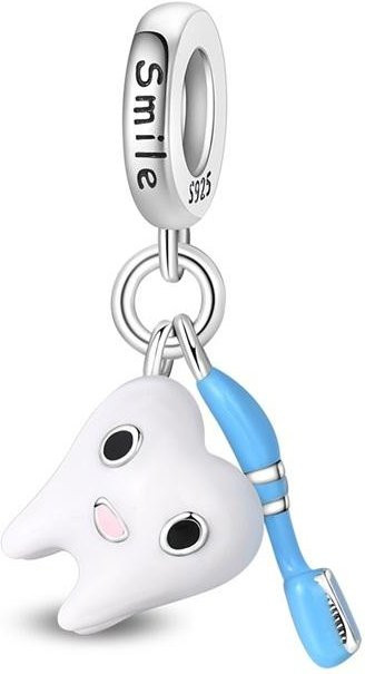 Charm Anhänger 925 Silber, Perlen, Damen - Bild 1