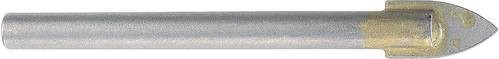 Wolfcraft Glas- und Fliesenbohrer mit Carbide-Spitze, Durchmesser: 6 mm, Farbe: Silber - Bild 1