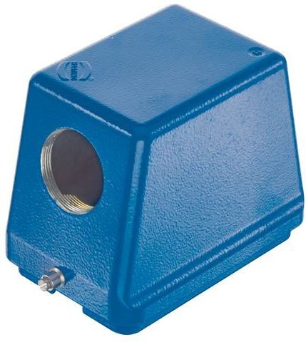 HARTING Tüllengehäuse 19 36 048 0547 19360480547 aus Zink in Blau Matt - Bild 1