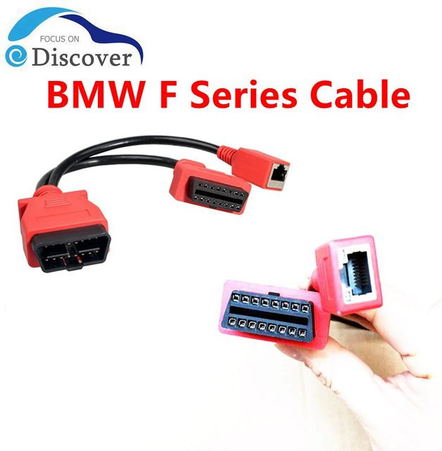 Autel Ethernet LAN Kabel in Rot für die BMW F-Serie Programmierung mit MS908 Pro, MS908S Pro, Maxisys Elite und IM608 - Bild 1