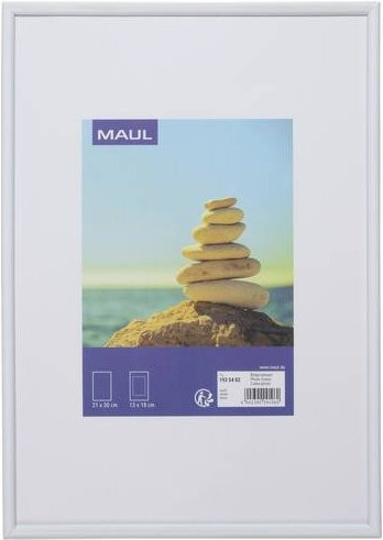 Maul Bilder Wechselrahmen Weiß, Papierformat: 21 x 30 cm - Bild 1