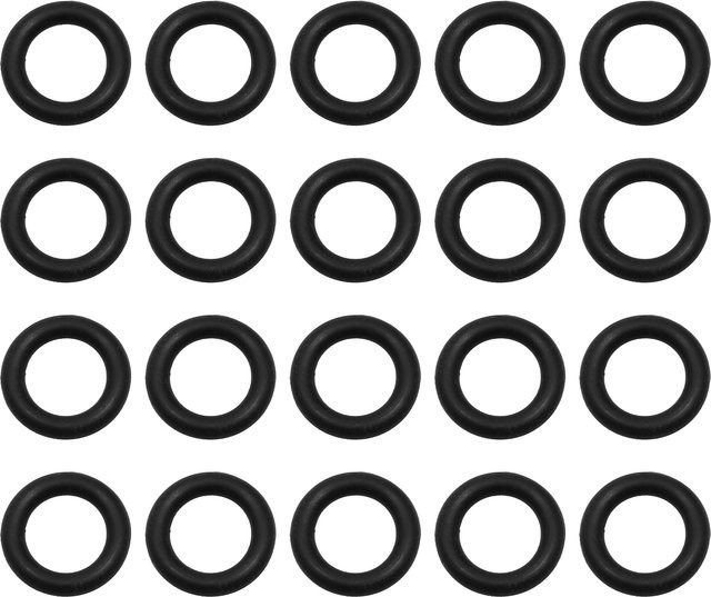 OPS Dämpfer-O-Ringe 5x8mm, 20-teiliges Set, Schwarz - Bild 1