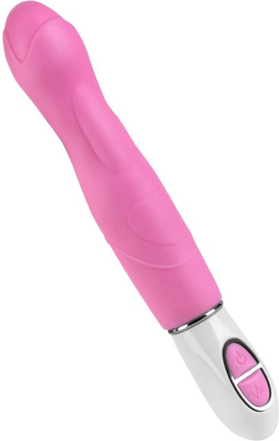 EIS G-Punkt-Vibrator aus Silikon in Pink und Weiß, Länge: 22,5 cm - Bild 1