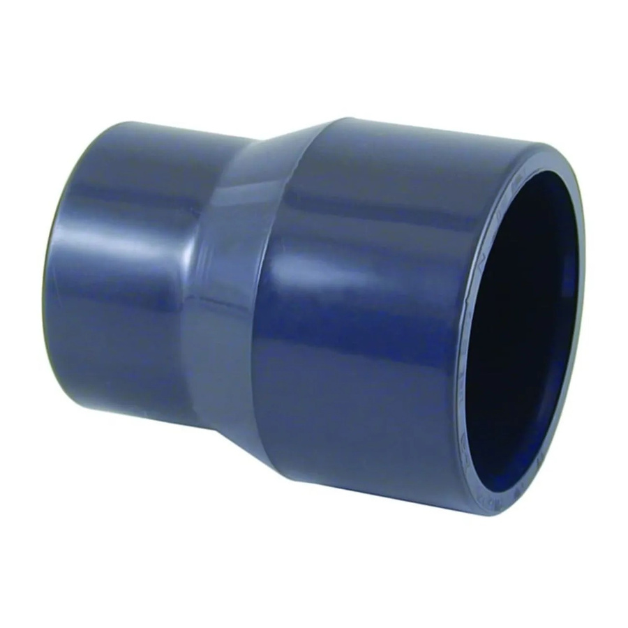 Cepex PVC Reduzierstück Lang Blau 32-25 mm x 20 mm PN16 Adapter - Bild 2