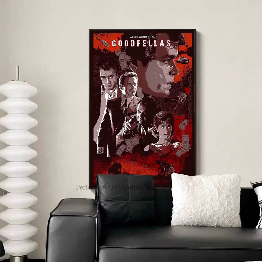 Goodfellas Film Poster aus Papier als Kunstgemälde für dein Schlafzimmer, den Eingangsbereich oder dein Café - Bild 6