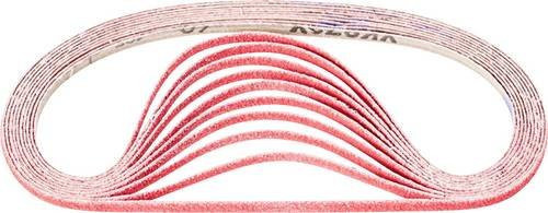 PFERD CO-COOL Keramikkorn Schleifband für Edelstahl, Körnung 60, B: 6 mm, L: 520 mm, 100 Stück - Bild 1