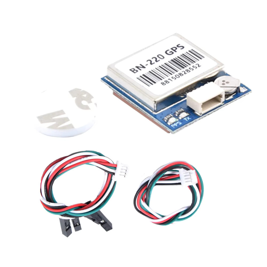 QX-MFLU GPS GLONASS Antennenmodul mit Kabeln für RC Racing FPV Drone Quadcopter - Bild 1
