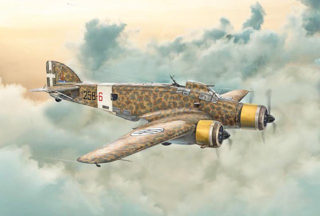 Italeri S.M.79 M Sparviero, Fahrzeug, 1:72 - Bild 1