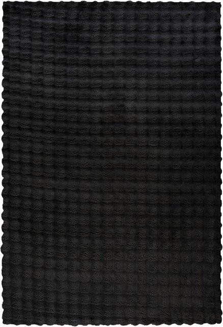 Padiro Hochflorteppich Hailey 125 Schwarz B/H/L: 80 x 3 x 150 cm - Bild 1