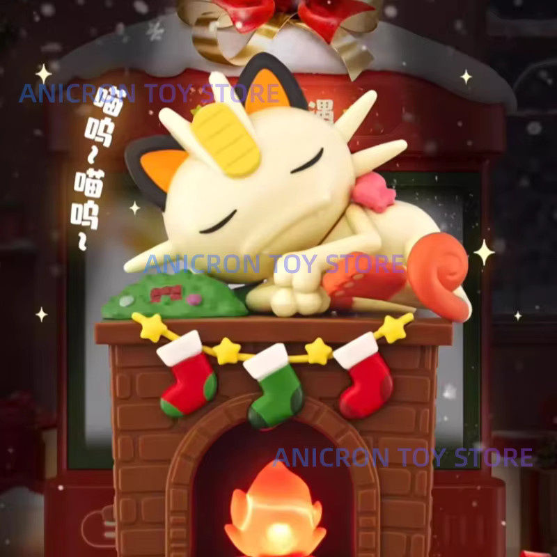 Bandai Pokémon Maushold Psyduck Pikachu Squirtle, Schreibtisch Dekor Ornament, Bunt / Mehrfarbig - Bild 3