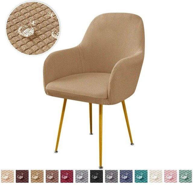 BC-Warm Home Wasserabweisende Sessel Überzug aus elastischem Polar Fleece in Beige - Bild 1
