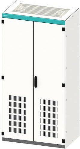Siemens Schaltschrank aus Stahl in Grau B/T/H: 100 x 50 x 220 cm - Bild 1