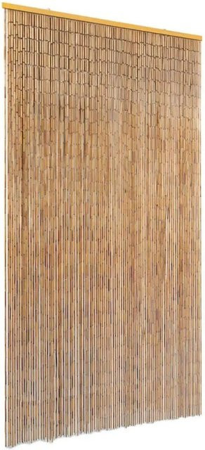 vidaXL Insektenschutz Türvorhang aus Bambus in Braun, B x H: 100 x 220 cm - Bild 1