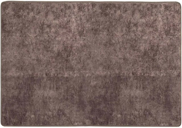 vidaXL Teppichläufer MARSA in Grau, modern und rutschfest, B/T: 150 x 100 cm, aus Polyester und PVC - Bild 1