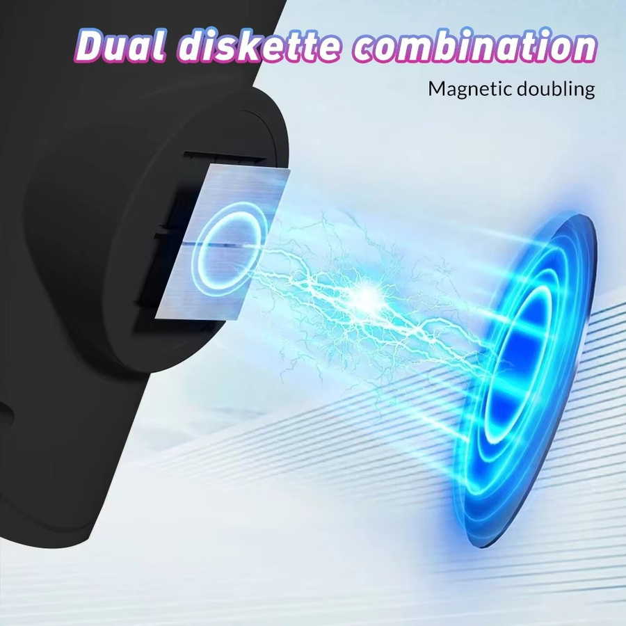 UMEXUS LED-Bewegungssensor-Nachtlicht in Weiß, wiederaufladbare magnetische Wandleuchte mit Auf- und Abwärts-Beleuchtung für das Schlafzimmer - Bild 5