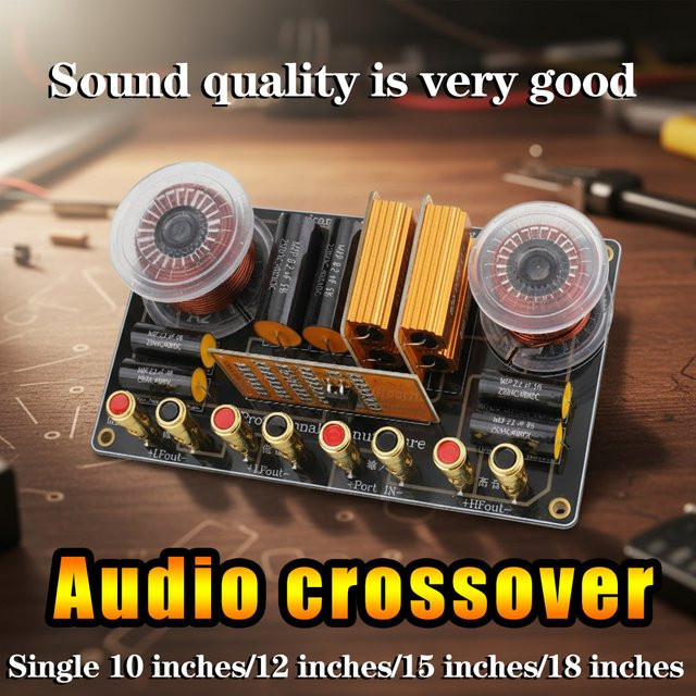 WMAT 2-Wege-Frequenzweiche als Hochleistungs-Audio-Modifikation für 10-15 Zoll Lautsprecher in Multicolour - Bild 1