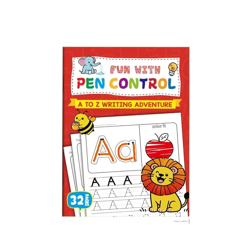 BOHY Alphabet-Übungsbuch für Kinder zum Lernen und Schreiben mit A-Z Schreibübungen und Zeichenseiten in Mehrfarbig - Bild 2