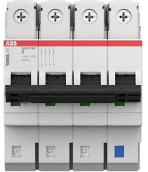 ABB S403P-B6NP Leitungsschutzschalter 6A 240V in Weiß - Bild 1