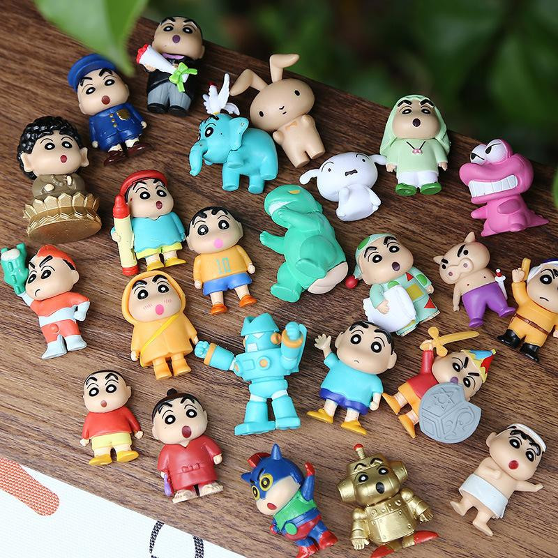 Yiran toy 1 Shin Chan Actionfigur 24-teiliges Set Mini-Figuren - Bild 5