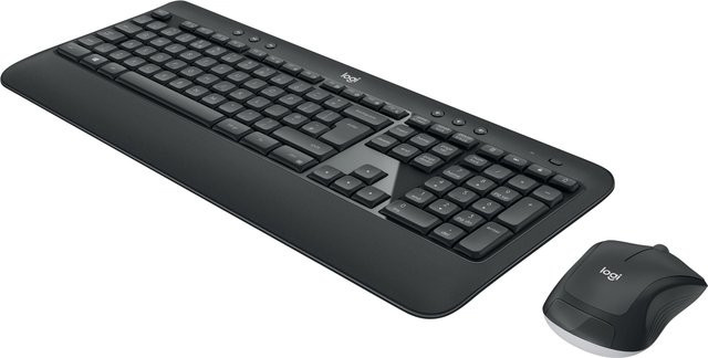Logitech MK540 Advanced Tastatur-und-Maus-Set kabellos 2,4 GHz Schwarz AZERTY Französisch - Bild 1