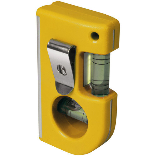 Stanley Taschenwasserwaage magnetisch Gelb L x B x H: 8,4 x 4,6 x 2 cm - Bild 2