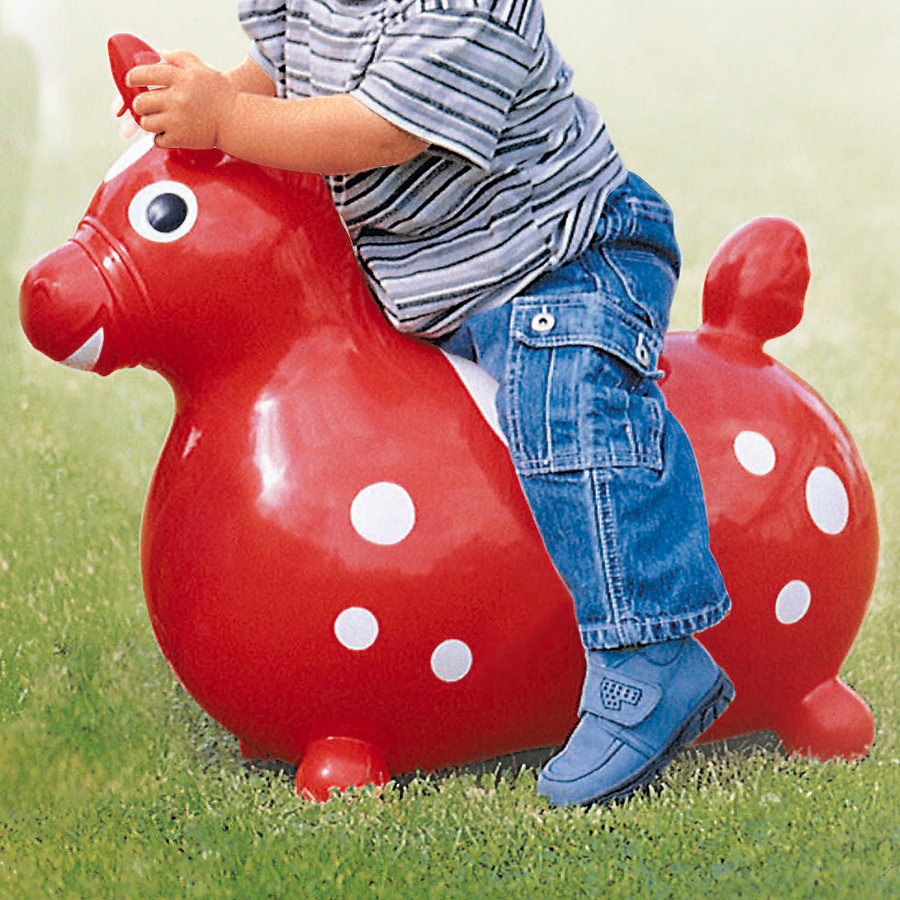 Gymnic Rody Gummi-Hüpfpferd rot ab 3 Jahren - Bild 3