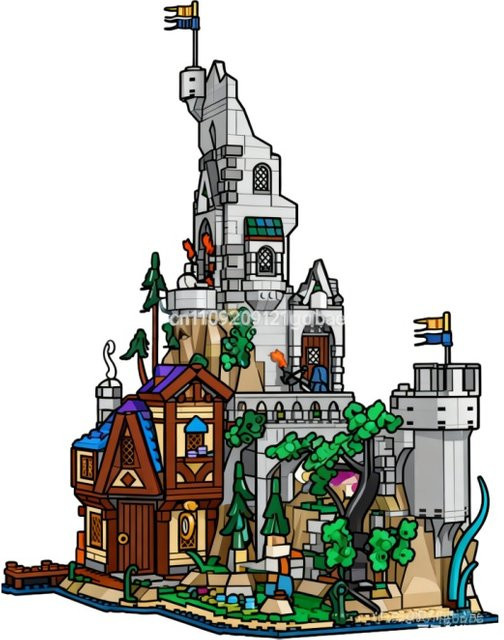 Red Dragon Modellbaustein-Set, Fantasy, Modellbau - Bild 1