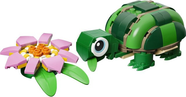 LEGO Creator Schildkröte mit Seerose Konstruktionsspielzeug - Bild 3