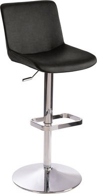 Mayer Sitzmöbel Barhocker 1235G in Grau mit Kunstleder und Metallgestell, Breite: 44 cm - Bild 1