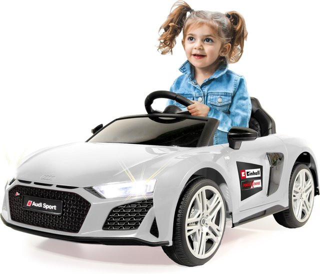 JAMARA Audi R8 Spyder Elektro-Fahrzeug weiß ab 3 Jahren - Bild 3