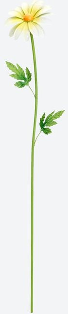 NKD Blumen-Gartenstecker aus Metall in Weiß, Höhe: 96 cm, Breite: 12,5 cm - Bild 1