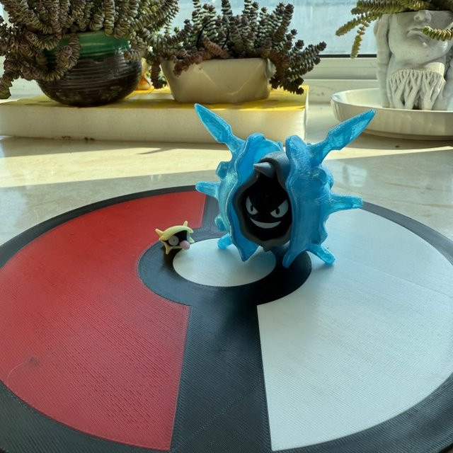 Bandai Pokémon Shellder Cloyster Actionfigur, 1:20, Desktop-Statue - Bild 1